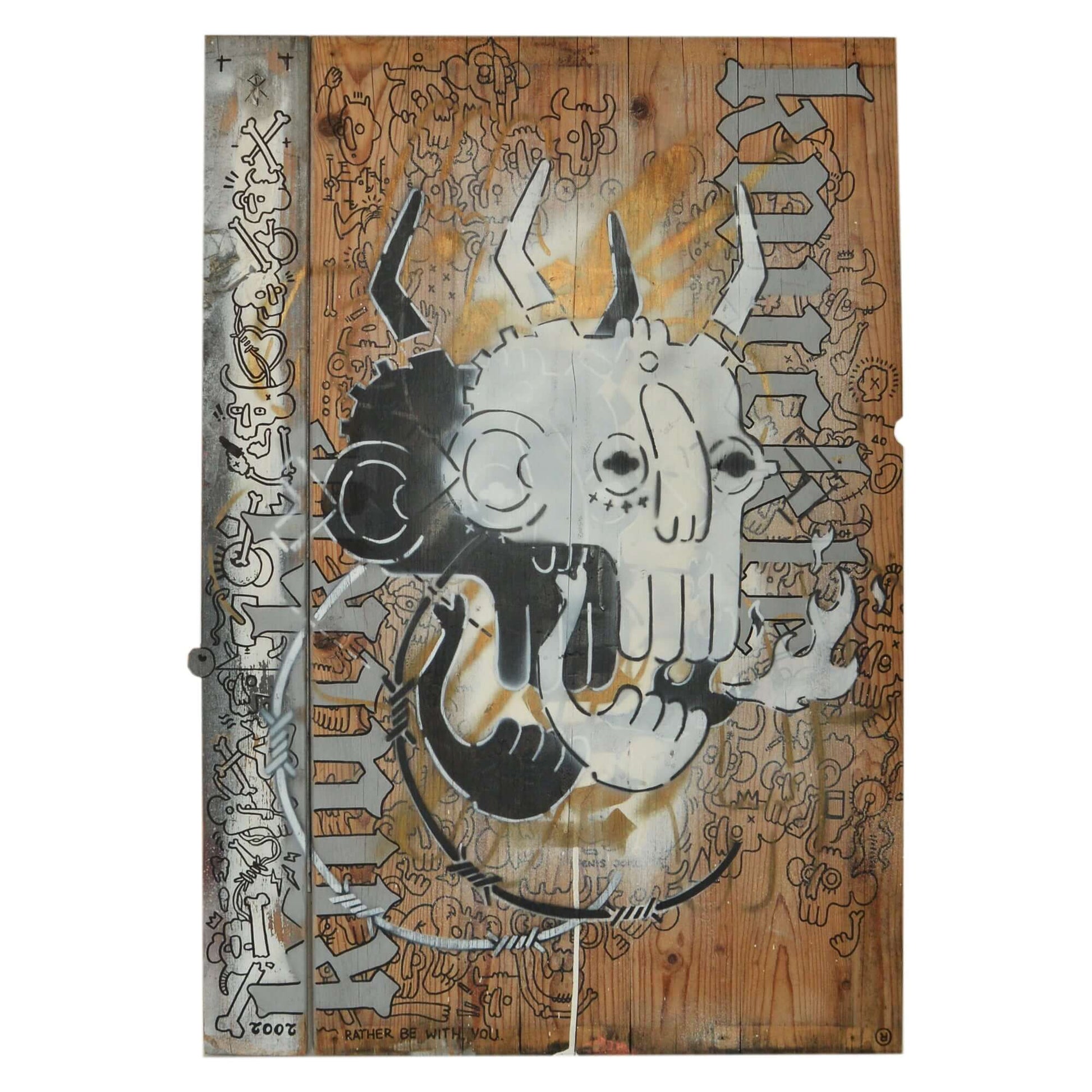 "Remains of the J." - Artwork by Onno Roos